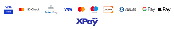 Αποδεκτές κάρτες: Visa, Mastercard, Maestro, Diners Club, Discover, Google Pay, Apple Pay — Nexi XPay